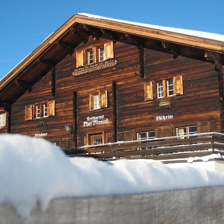 Berghaus Obergmeind Hotell Tschappina Eksteriør bilde